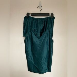 ✨Victoria’s Secret Shine Strap Satin Lace Back Cami Set Size Small